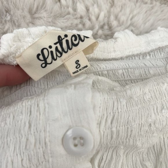 Listicle Off Shoulder Blouse - Picture 5 of 5